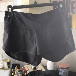 lululemon speed shorts